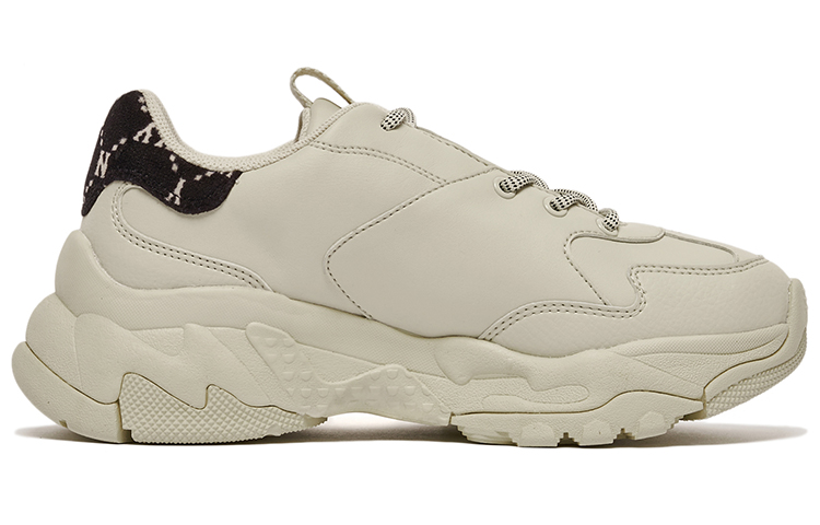 Order MLB复古低帮鞋'米黑色老爹鞋' 3ASHCM11N-50BKS