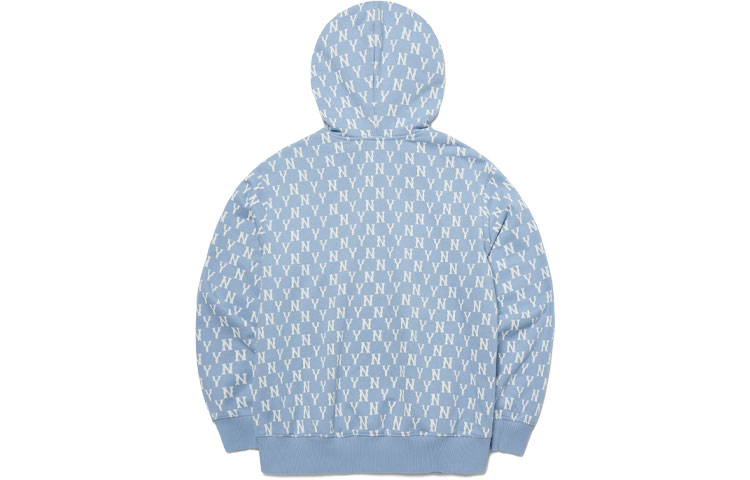MLB Retro Monogram New York Yankees Full-Zip Hoodie Jacket Unisex Blue. 3ATRM0121-50BLL 圖 3