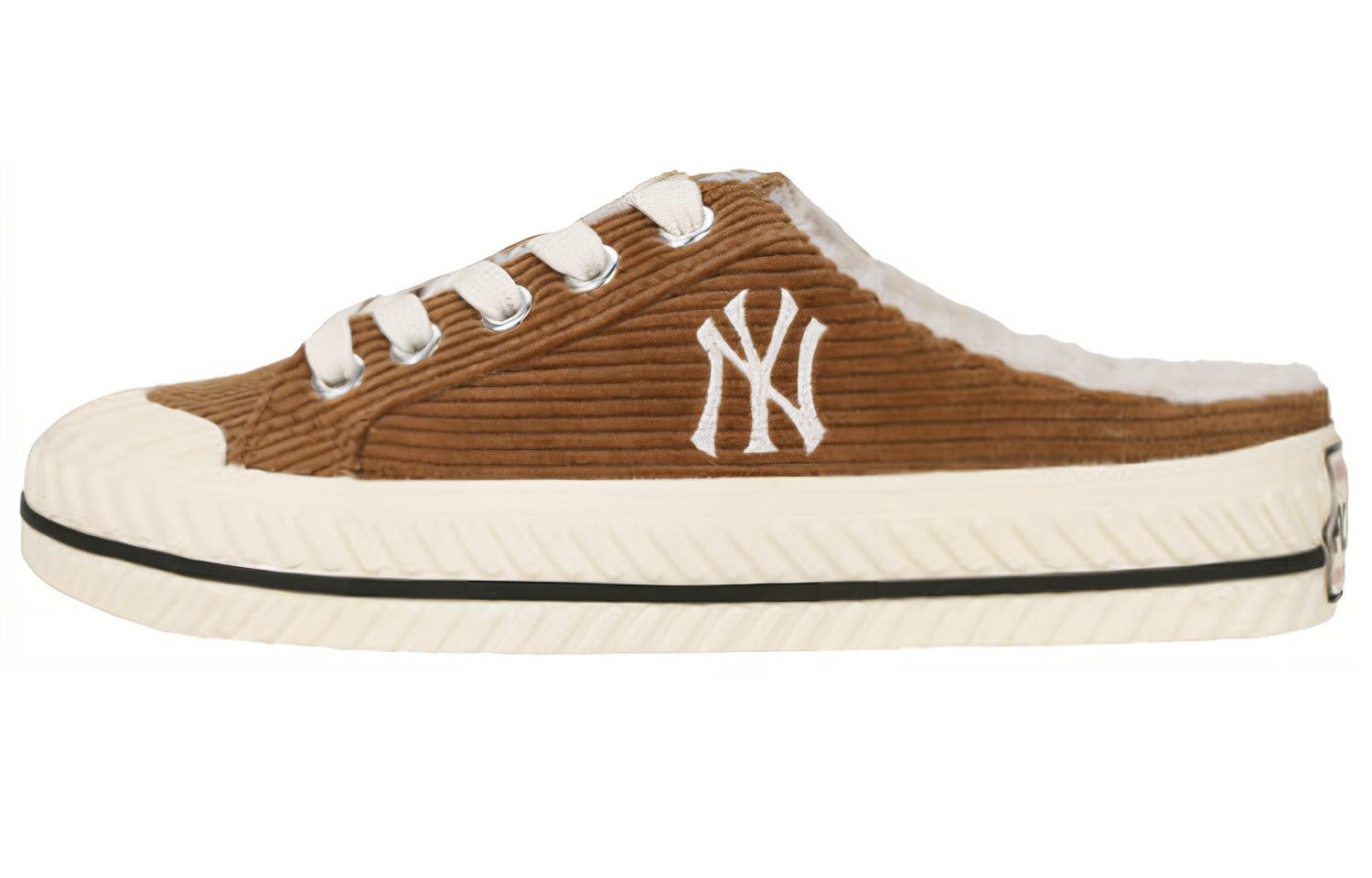 MLB Retro Slip-On Canvas 'Brown Fleece-Lined'