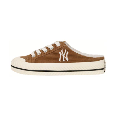 MLB Retro Slip-On Canvas 'Brown Fleece-Lined'