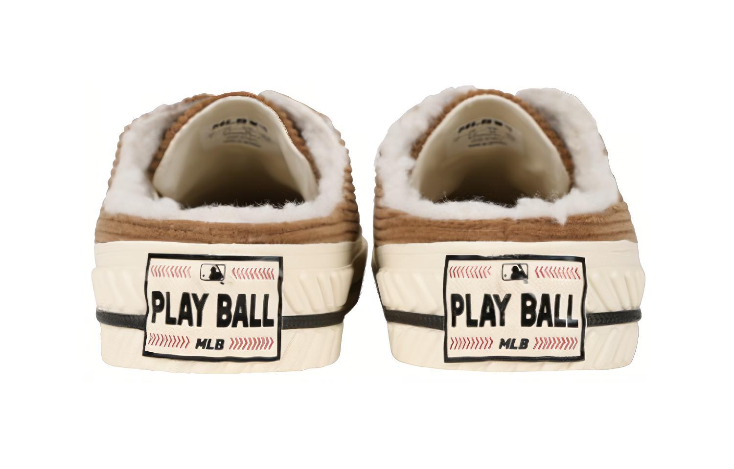 MLB Retro Slip-On Canvas 'Brown Fleece-Lined' 圖 5