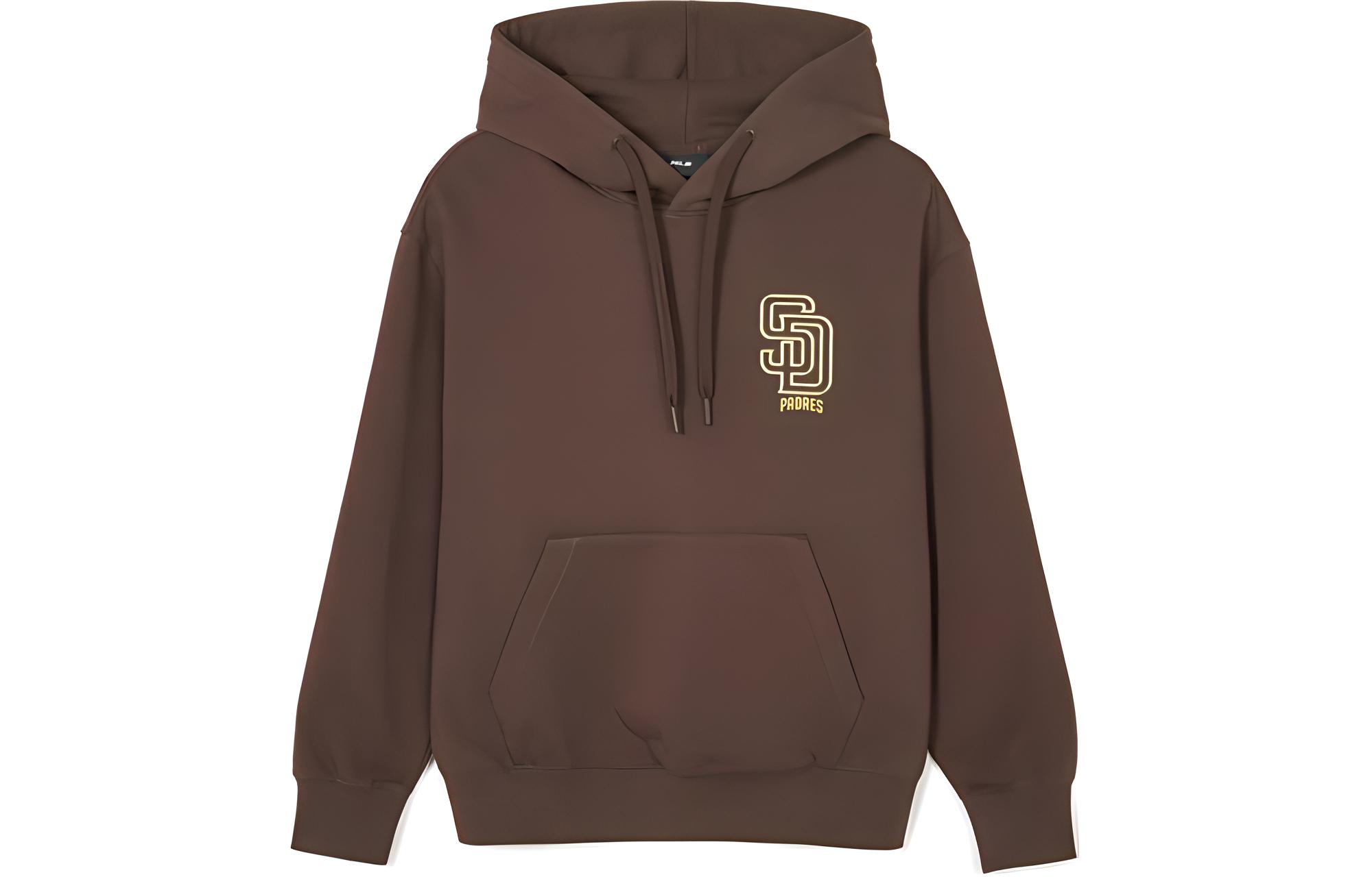 MLB San Diego Padres Letter Brown Hoodie Unisex 3AHDB0241-13BRD