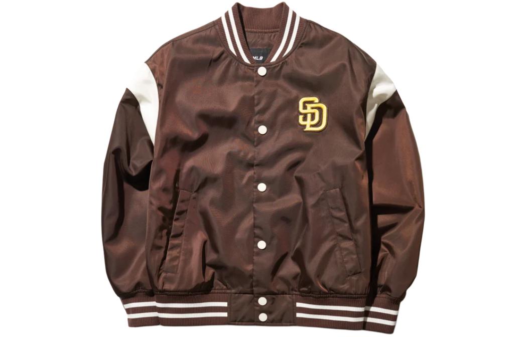 MLB San Diego Padres Varsity Letterman Jacket Brown () 3AJPV0641-13BRD