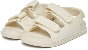 Lookbook MLB 潮流百搭 休閒運動涼鞋 男女同款 米白