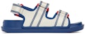 MLB Sandal Rendah 'Biru Putih' 3ASDSD223-43NYL