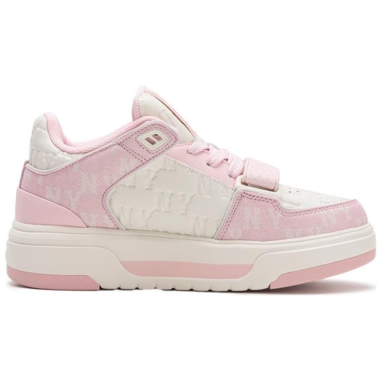 Order MLB低帮粉白色休闲鞋 3ASXCMM4N-50PKS