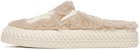 MLB Slip-On Rendah 'Beige' 3AMUUD216-50SAS