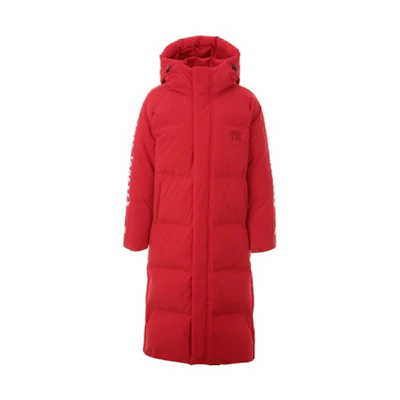 MLB Small Logo Embroidered Red Down Jacket Unisex Winter Edition 31DJS2961-50R