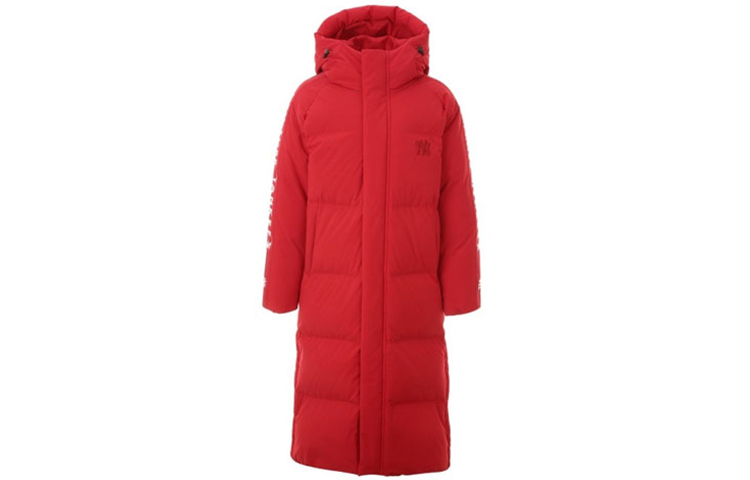 MLB Small Logo Embroidered Red Down Jacket Unisex Winter Edition 31DJS2961-50R 圖 2