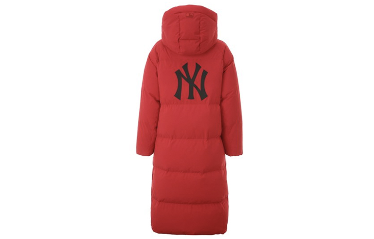 MLB Small Logo Embroidered Red Down Jacket Unisex Winter Edition 31DJS2961-50R 圖 3