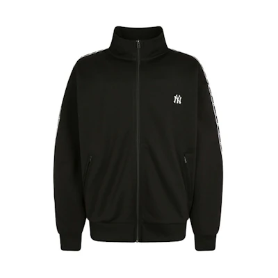 MLB Small Logo Stand Collar Jacket Black Unisex Casual Sportswear 31TRT1941-50L
