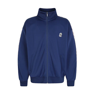 MLB Small Logo Track Jacket Navy Unisex Casual Sportswear 31TRT1941-50N