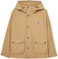 MLB Solid Color Outdoor Workwear Hooded Casual Jacket Long Sleeve 3AWJB0134 MLB Solid Color Outdoor Workwear Hooded Casual Jacket Long Sleeve 3AWJB0134