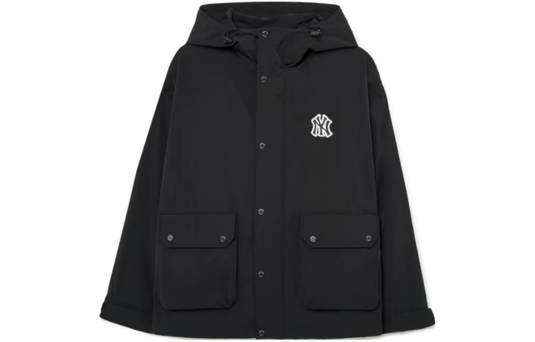 MLB Solid Color Outdoor Workwear Hooded Casual Jacket Long Sleeve 3AWJB0134 圖 2