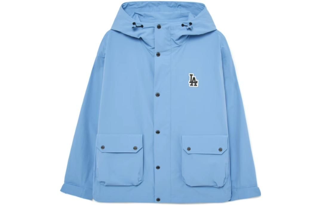 MLB Solid Color Outdoor Workwear Hooded Casual Jacket Long Sleeve 3AWJB0134 圖 6