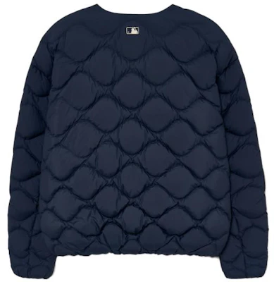 MLB Solid Color Zip-Up Jacket - Blue 3LDJB0536-07NYD Lookbook MLB Solid Color Zip-Up Jacket - Blue 3LDJB0536-07NYD