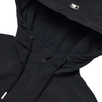 MLB SS22 Black Oversized Hoodie Jacket with Logo Embroidery Unisex Casual Wear 3AWJB0621-50BKS Purchase MLB SS22 Black Oversized Hoodie Jacket with Logo Embroidery Unisex Casual Wear 3AWJB0621-50BKS