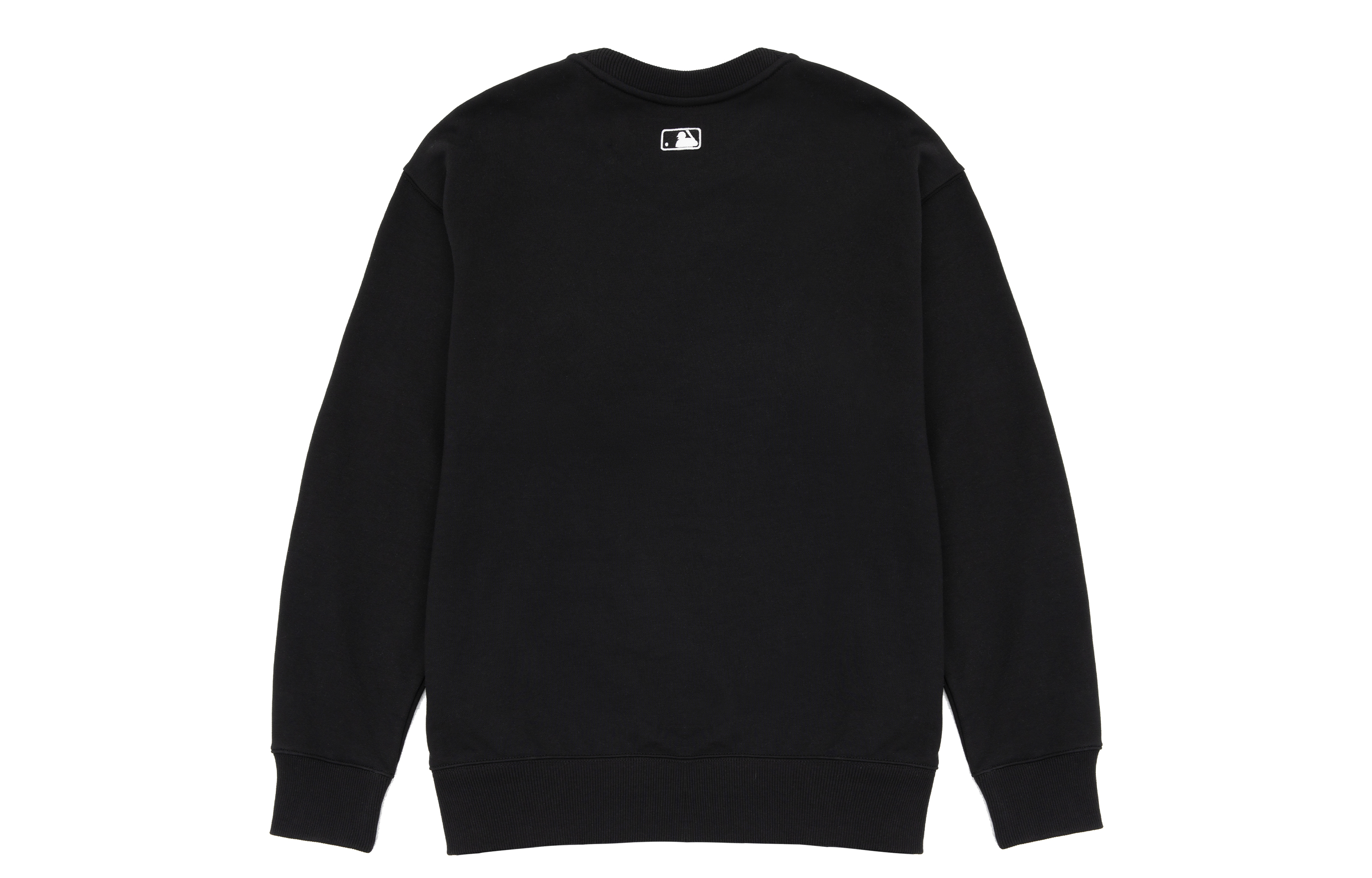 Lookbook MLB SS23 Boston Red Sox Letter Logo Crewneck Sweatshirt Unisex Black 3AMTH0131-43BKS