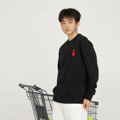 MLB SS23 Boston Red Sox Letter Logo Crewneck Sweatshirt Unisex Black 3AMTH0131-43BKS Cheap MLB SS23 Boston Red Sox Letter Logo Crewneck Sweatshirt Unisex Black 3AMTH0131-43BKS
