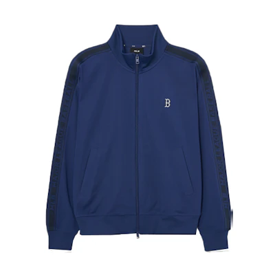 MLB SS23 Boston Red Sox Logo Print Track Jacket Navy Unisex 3ATRB0731-43NYL