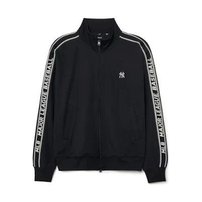 MLB SS23 New York Yankees Logo Track Jacket Unisex Black 3ATRB0731-50BKS
