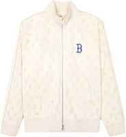MLB SS24 Boston Red Sox Lettering Zip-Up High Collar Jacket Unisex White 3ATRM0541-43WHS MLB SS24 Boston Red Sox Lettering Zip-Up High Collar Jacket Unisex White 3ATRM0541-43WHS