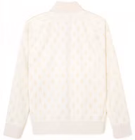 Lookbook MLB SS24 Boston Red Sox Lettering Zip-Up High Collar Jacket Unisex White 3ATRM0541-43WHS