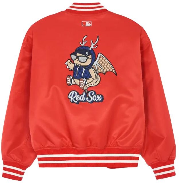 mlb-ss-24-boston-red-sox-lunar-new-year-cartoon-jacket-red-unisex-spring-fall-3-ajpq-0141-43-rds