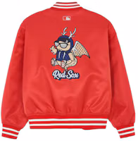 Order MLB SS24 波士頓紅襪農曆新年卡通紅色外套 男生女生 春秋款 3AJPQ0141-43RDS