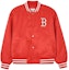 Lookbook MLB SS24 ボストンレッドソックス ルナーニューイヤーカートゥーンジャケット 赤 男女兼用 春秋用 3AJPQ0141-43RDS