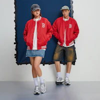 Details for MLB SS24 波士頓紅襪農曆新年卡通紅色外套 男生女生 春秋款 3AJPQ0141-43RDS