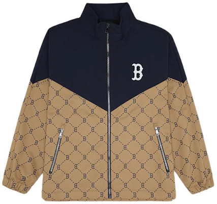 MLB SS24 Boston Red Sox Monogram Pilot Jacket Unisex Long Sleeve Brown 3AWJM0341-43CAD Buy MLB SS24 Boston Red Sox Monogram Pilot Jacket Unisex Long Sleeve Brown 3AWJM0341-43CAD