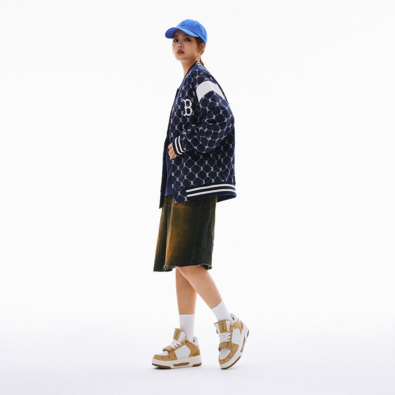 Details for MLB ボストン レッドソックス レトロ フローラル ベースボール ジャケット ネイビー 春秋_ylim 3AJPM0641-43NYS