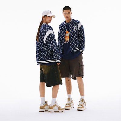 MLB ボストン レッドソックス レトロ フローラル ベースボール ジャケット ネイビー 春秋_ylim 3AJPM0641-43NYS Sizing MLB ボストン レッドソックス レトロ フローラル ベースボール ジャケット ネイビー 春秋_ylim 3AJPM0641-43NYS