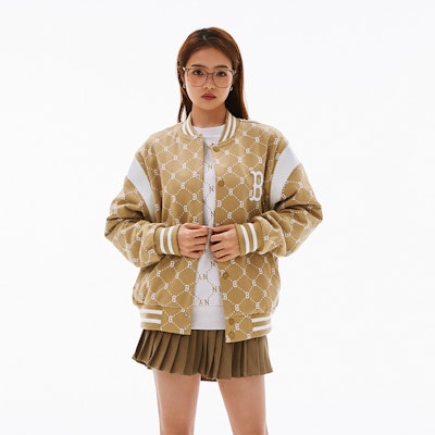 MLB ボストンレッドソックス ビンテージ野球ジャケット ユニセックス ライトカーキ 3AJPM0641-43CAL Cheap MLB ボストンレッドソックス ビンテージ野球ジャケット ユニセックス ライトカーキ 3AJPM0641-43CAL