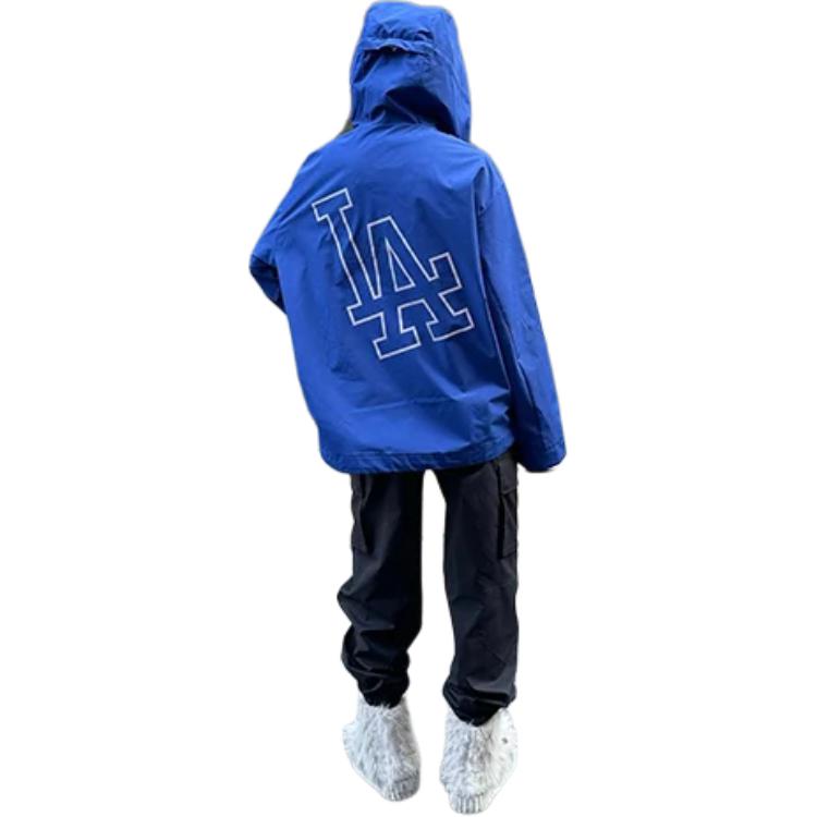 MLB SS24 Los Angeles Dodgers Reflective Logo Hoodie Jacket Unisex Royal Blue 3AWJB0341-07RBS 圖 5