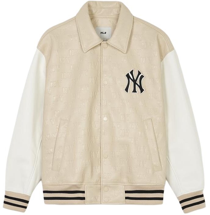 mlb-ss-24-new-york-yankees-buttoned-colorblock-logo-jacket-beige-unisex-3-ajpm-0241-50-sal