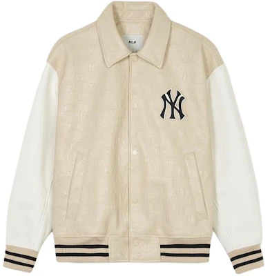 Chaqueta Beige MLB SS24 Yankees Botonada Colorblock Logo Unisex 3AJPM0241-50SAL Order Chaqueta Beige MLB SS24 Yankees Botonada Colorblock Logo Unisex 3AJPM0241-50SAL