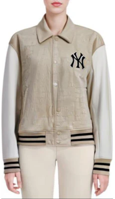 Chaqueta Beige MLB SS24 Yankees Botonada Colorblock Logo Unisex 3AJPM0241-50SAL Purchase Chaqueta Beige MLB SS24 Yankees Botonada Colorblock Logo Unisex 3AJPM0241-50SAL