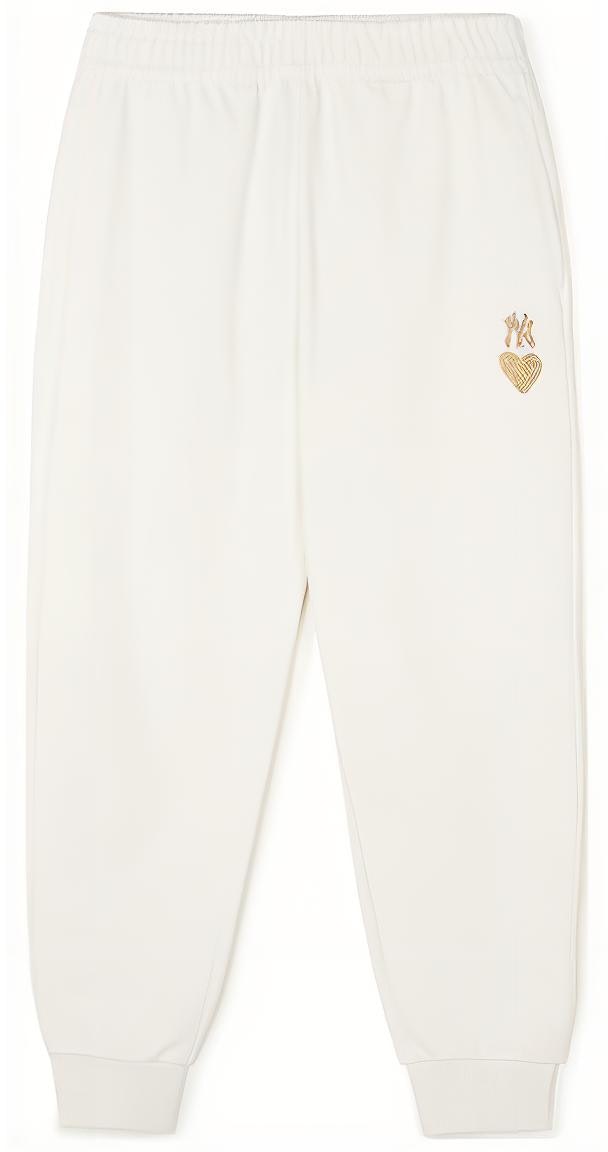 mlb-ss-24-new-york-yankees-embroidered-heart-logo-knit-joggers-cream-unisex-3-apth-0141-50-crs