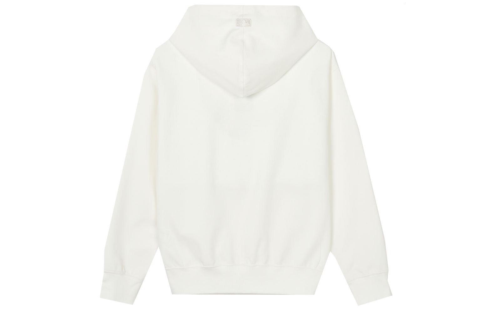 MLB SS24 New York Yankees Embroidered Logo Hoodie Zip-Up Jacket Cream Unisex 3ATRH0141-50CRS 圖 3