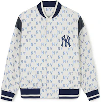 Order MLB SS24 Jaket Baseball Unisex Logo New York Yankees Full Cream. 3AJPM0141-50CRS