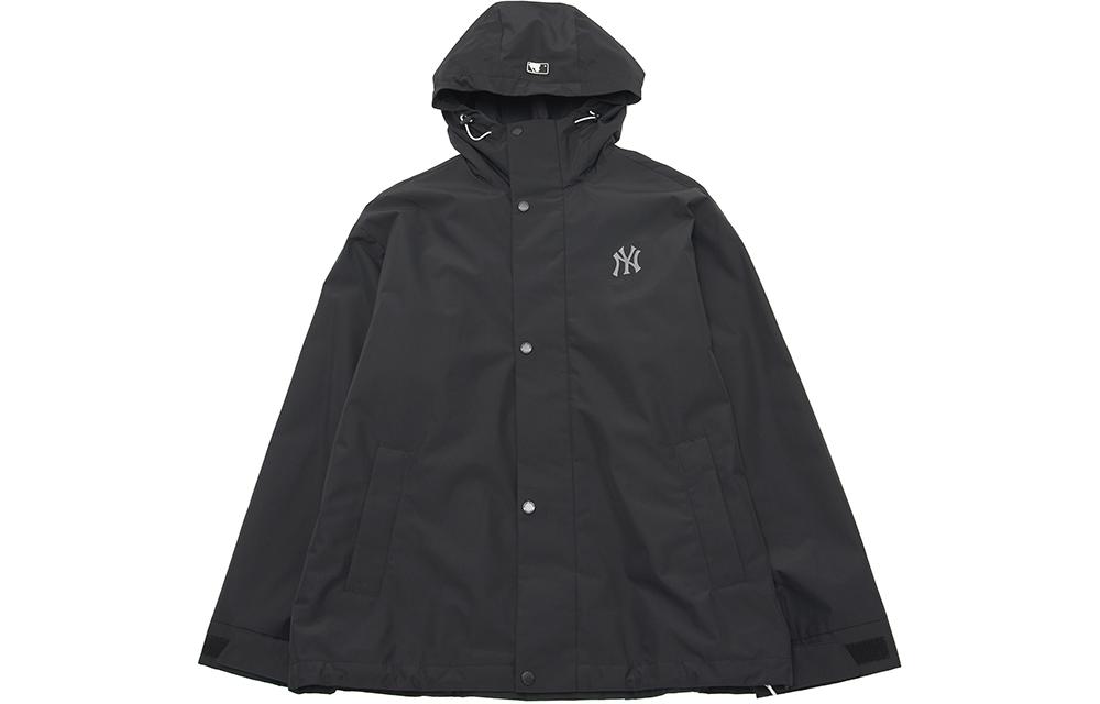 Order MLB SS24 Jaket Hoodie Logo New York Yankees Unisex Hitam 3AWJB0141-50BKS