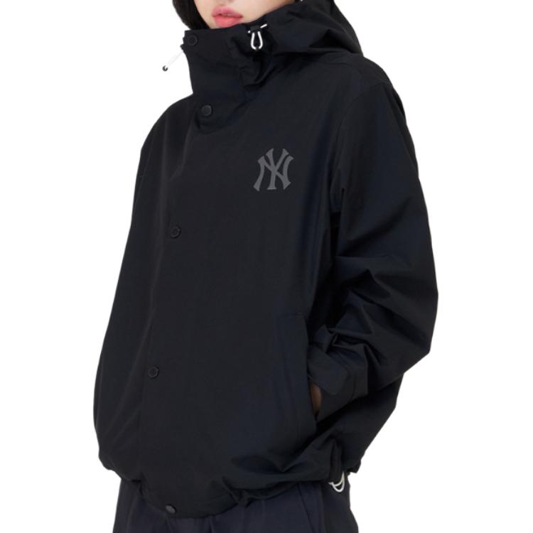 Shop MLB SS24 Jaket Hoodie Logo New York Yankees Unisex Hitam 3AWJB0141-50BKS