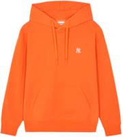 MLB SS24 New York Yankees Logo Loose Hoodie Unisex - Orange 3AHDB0141-50ORD MLB SS24 New York Yankees Logo Loose Hoodie Unisex - Orange 3AHDB0141-50ORD