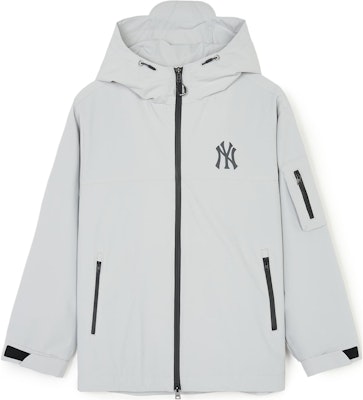 MLB SS24 Sudadera Chaqueta Capucha Zip Yankees Logo Reflectante Unisex Gris Claro 3AWJB0341-50GRL Order MLB SS24 Sudadera Chaqueta Capucha Zip Yankees Logo Reflectante Unisex Gris Claro 3AWJB0341-50GRL