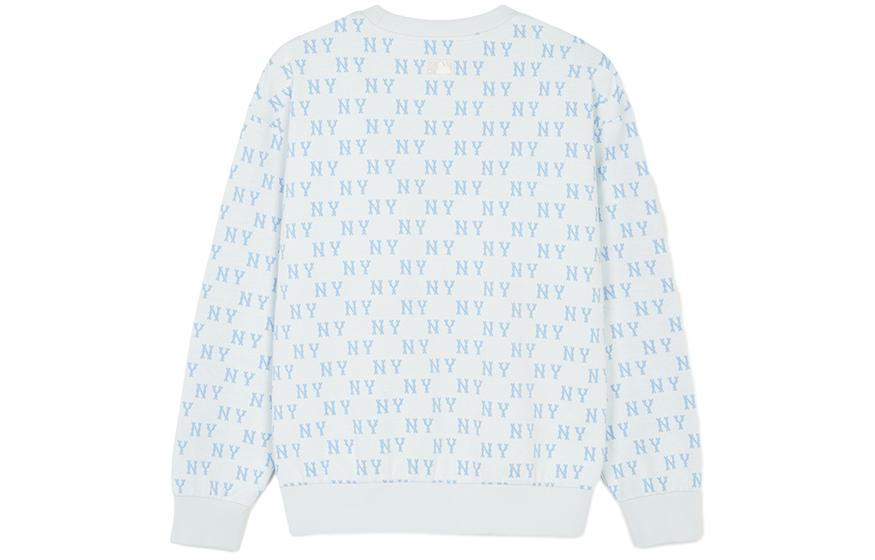 MLB SS24 New York Yankees Retro All-Over Print Pullover Sweatshirt Cream Unisex 3AMTM0241-50CRS 圖 3