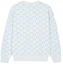 Lookbook MLB SS24 紐約洋基復古滿版印花米白色套頭長袖運動衫 男女通用 3AMTM0241-50CRS