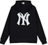 Order MLB SS24 紐約洋基復古標誌連帽衫 黑色 男女春季早春時尚 3AHDM0141-50BKS