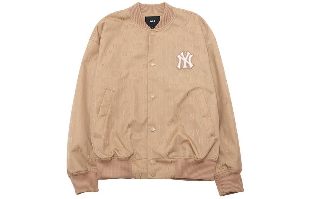Order MLB SS24 ニューヨーク・ヤンキース レトロモノグラム ボタンアップ ジャケット ユニセックス ブラウン 3AJPM0541-50SAD